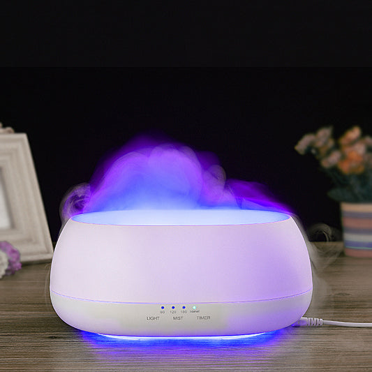 Diffuseur d'arômes 500 ml, humidificateur d'air ultrasonique, parfum léger et coloré